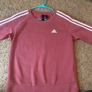 Rose Adidas crewneck